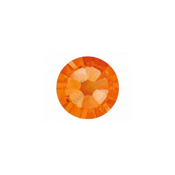Swarovski Strass Arancio Grande Tondo 100pz