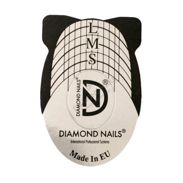 Nail form DN Black- white- 500pz