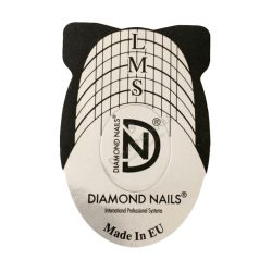 Nail form DN Black- white- 50pz