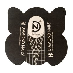 Nail form DN Black- white- STILETTO 330pz