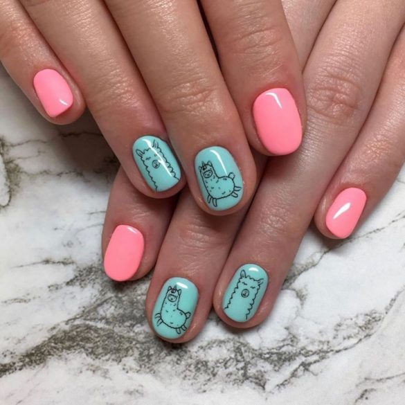 Gel Polish - DN235 - Candy Mint