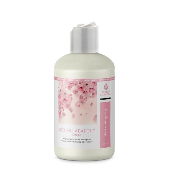 Crema curante mani e piedi -  Fiore di Ciliegio Giapponese 500 ml