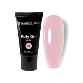   PolyGel 02 - Baby Pink - 30ml – Formula senza HEMA e TPO per unghie perfette
