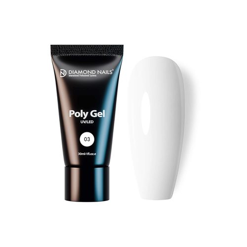 PolyGel 03 - Milky White - 30 ml – Formula senza HEMA