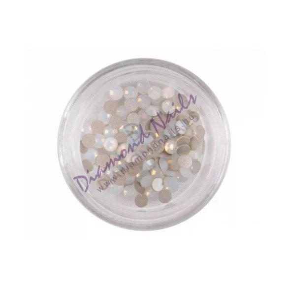 Swarovski Strass Bianco Opaco Grande Tondo 100 pz 