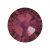 Swarovski Strass Burgundi Tondo 20pz