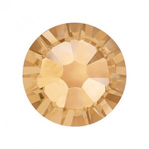 Swarovski Strass Oro Grande Tondo 100pz