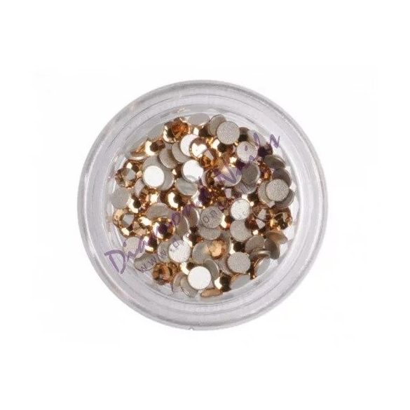 Swarovski Strass Oro Grande Tondo 100pz
