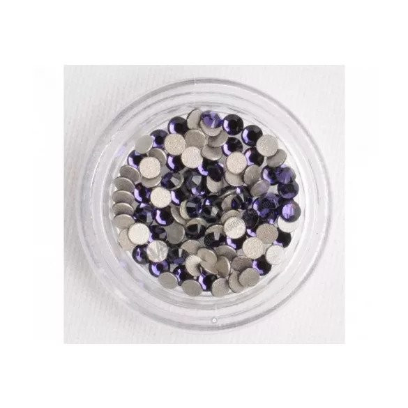 Swarovski Strass Viola Grande Tondo 100pz