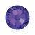 Swarovski Strass Viola Scuro Grande Tondo 100pz