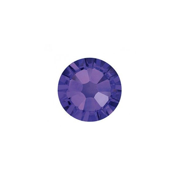 Swarovski Strass Viola Scuro Grande Tondo 100pz
