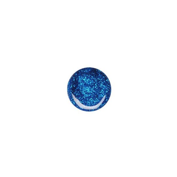 Gel Blu Scuro Glitterato 074