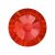 Swarovski Strass Rosso Grande Tondo 100pz