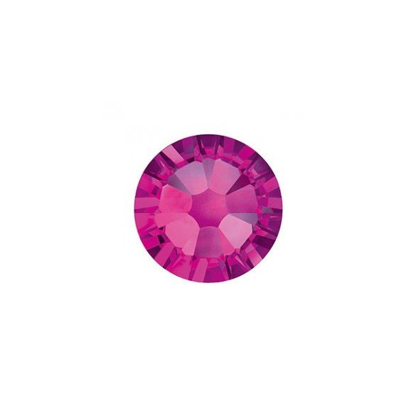 Swarovski Strass Fuxia Grande Tondo 100pz