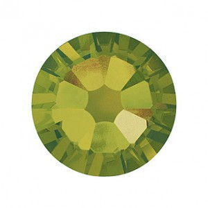 Swarovski Strass Oliva Tondo 100pz