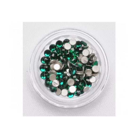 Swarovski Strass Verde Scuro Grande 100pz