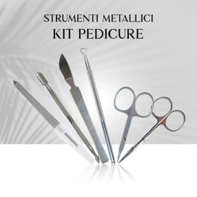 Strumenti Metallici - Kit  Pedicure